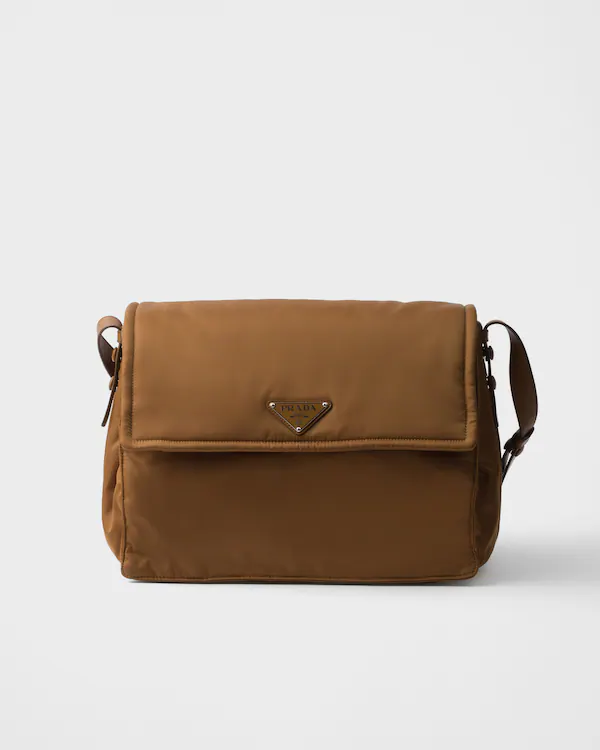 Prada Traveller large padded Re-Nylon shoulder bag