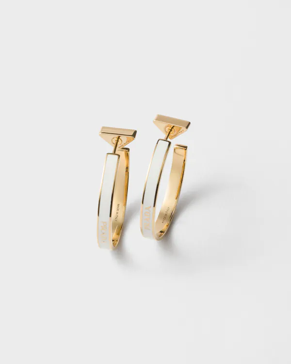 Metal earrings