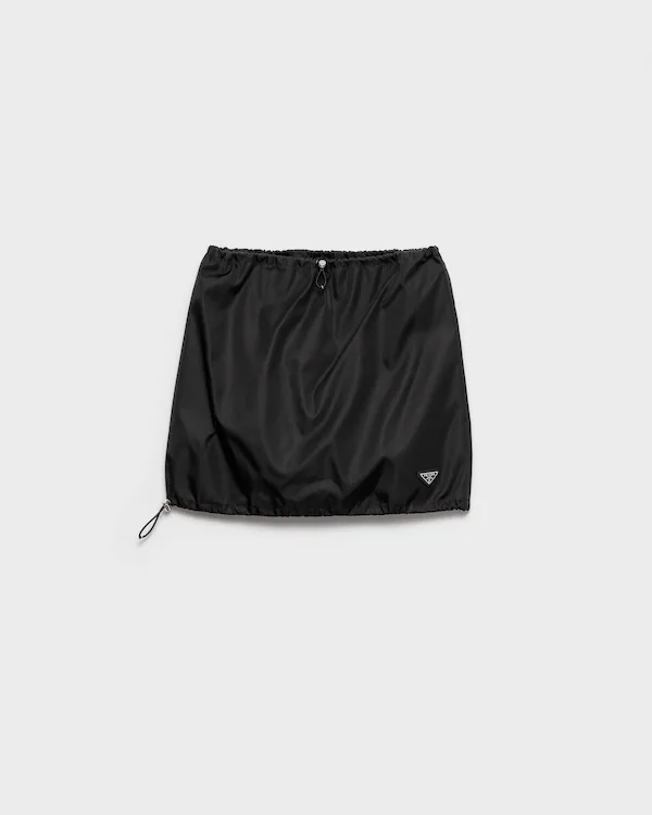Re-Nylon miniskirt