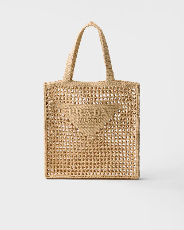 Crochet tote bag