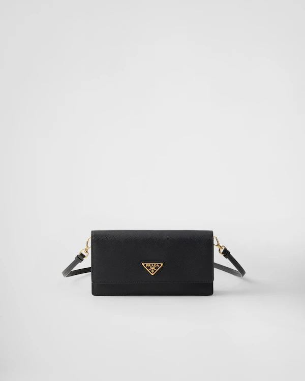 Saffiano leather mini-bag