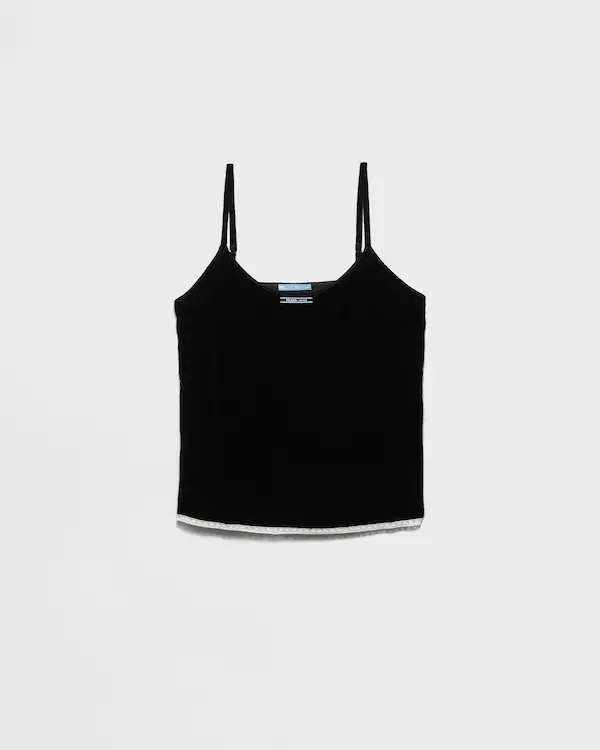 Velvet top