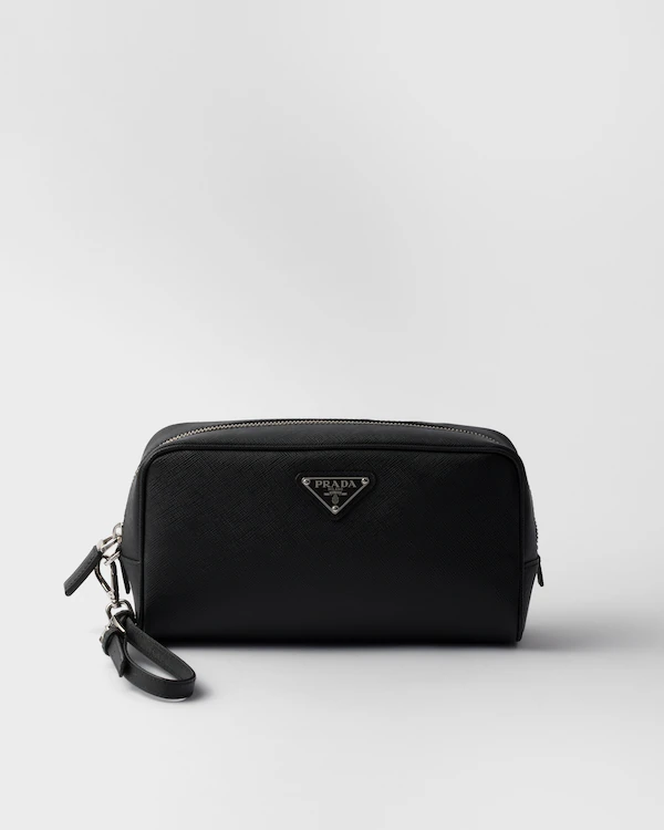 Saffiano pouch