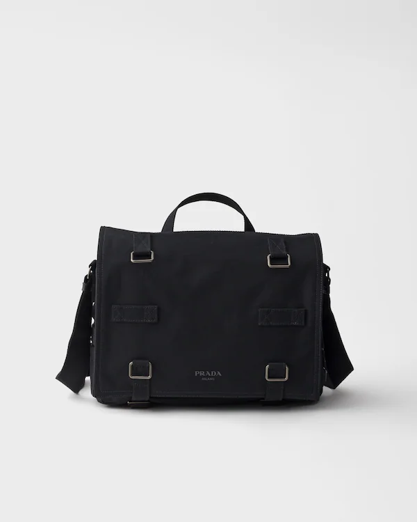 Canvas shoulder bag