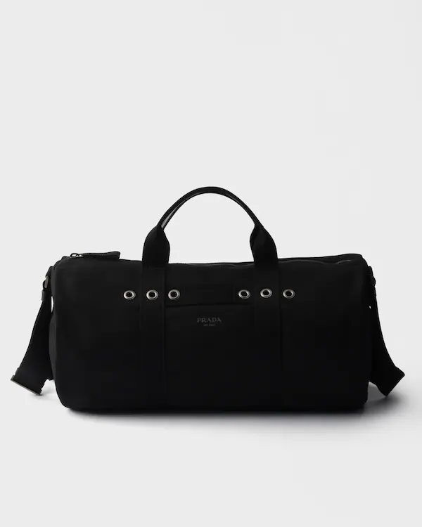 Canvas duffel bag