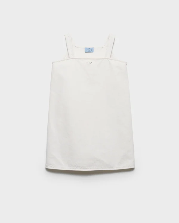 Old denim mini-dress