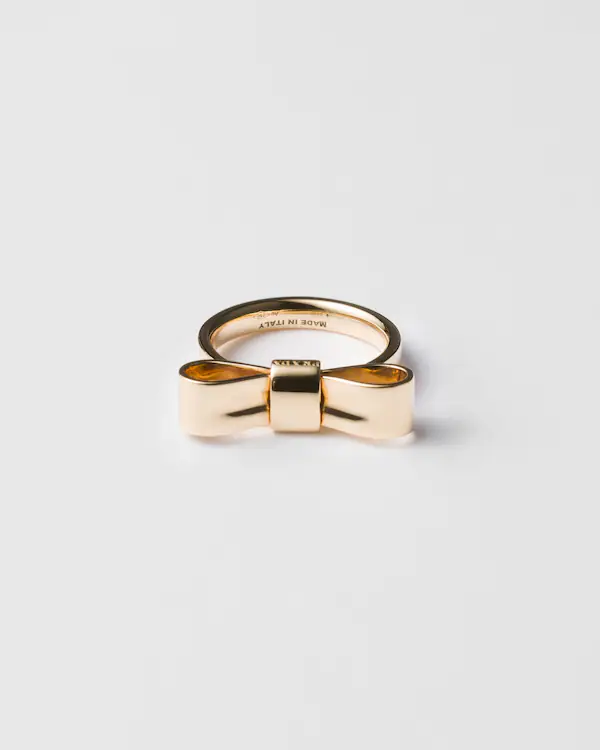 Eternal Gold Bow ring - yellow gold