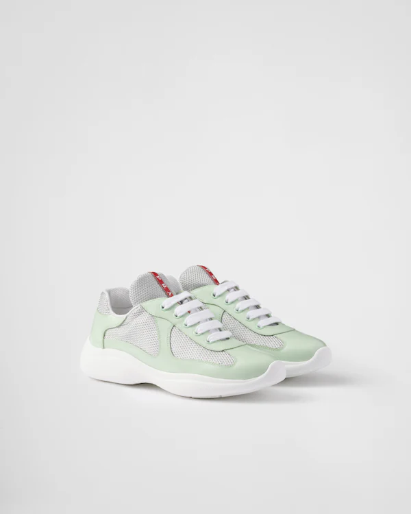 Prada America's Cup biker fabric sneakers