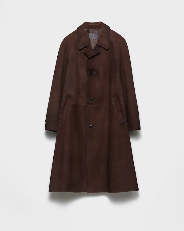 Suede coat