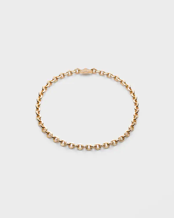 Eternal Gold chain necklace - yellow gold