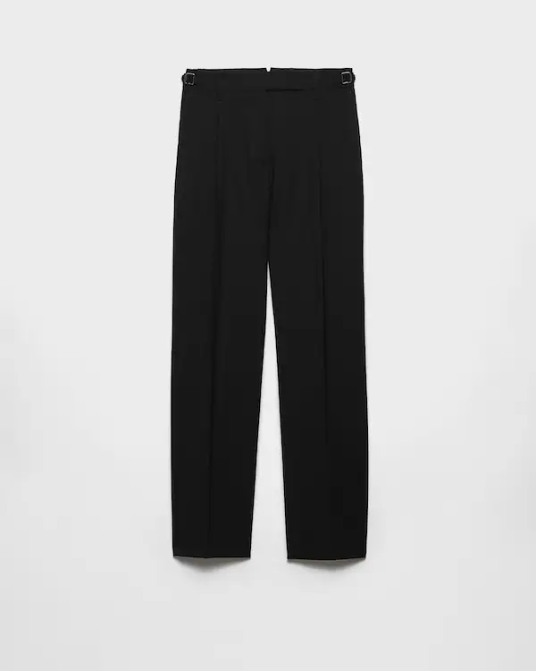 Light wool pants
