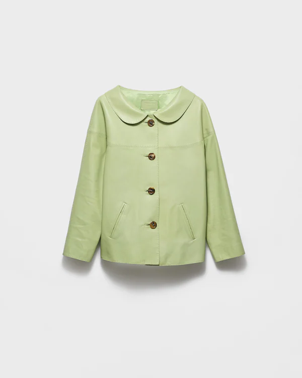 Nappa leather jacket