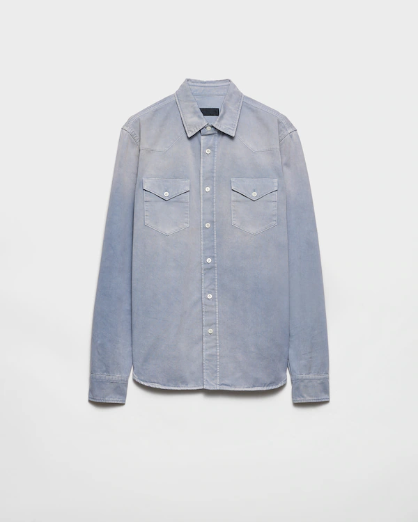 Gabardine shirt