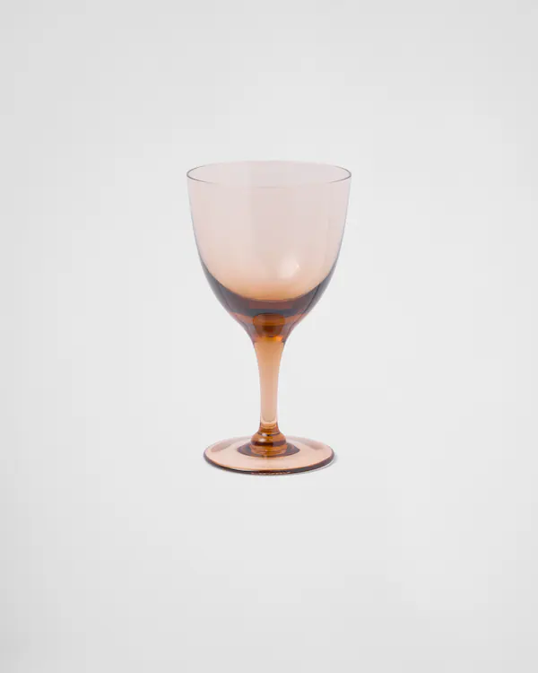 Set of two crystal water glasses - New York