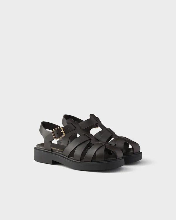 Leather fisherman's sandals
