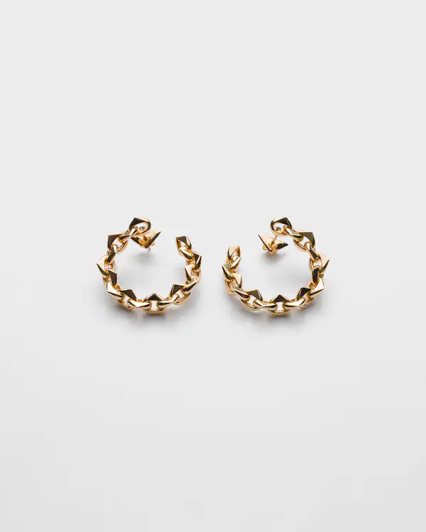 Eternal Gold earrings in yellow gold