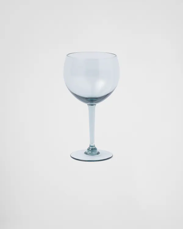 Set of two crystal wine glasses - New York