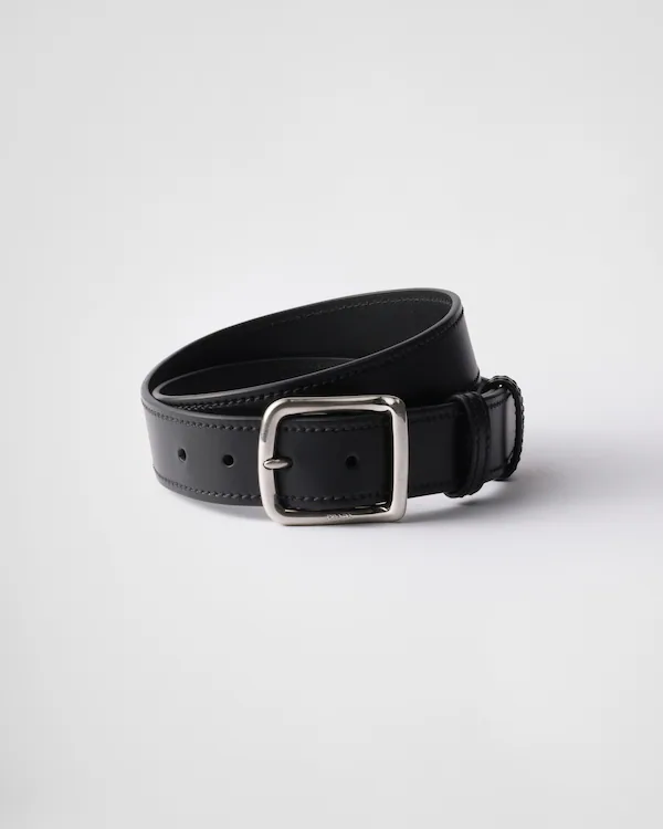 Leather belt