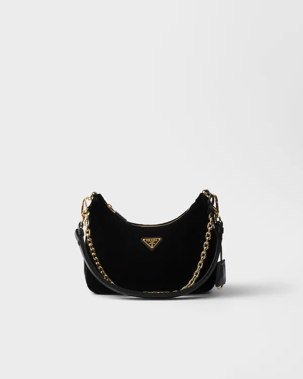 Prada Re-Edition mini velvet bag