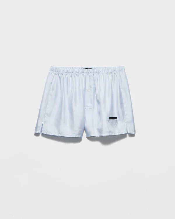 Silk boxer shorts