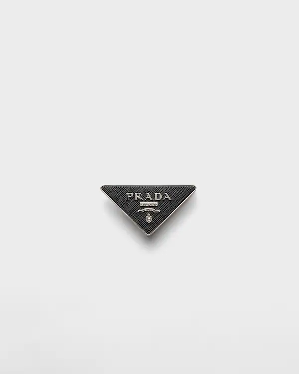 Saffiano belt buckle